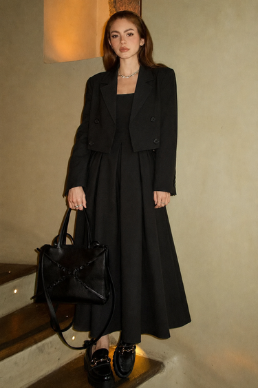 Parien Blazer and Cami Dress Two Piece
