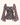 Parien Cocoa Plaid Square-Neck Top