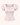 Parien Baby Pink Queen Anne Rib-Knit Top