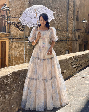 Parien Bluebell Azure Fairy Bloom Dress