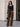 Parien Black Glitter Asymmetrical Mesh Top