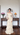Parien Ivory Cascade Ruffle Maxi Dress
