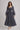 Parien Soft Bloom Blue Chiffon Dress
