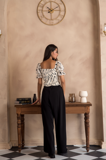 Parien Vintage Noir Top(CLEARANCE SALE)