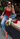 Parien Asymmetric Hem Bowknot Strap Red Camisole