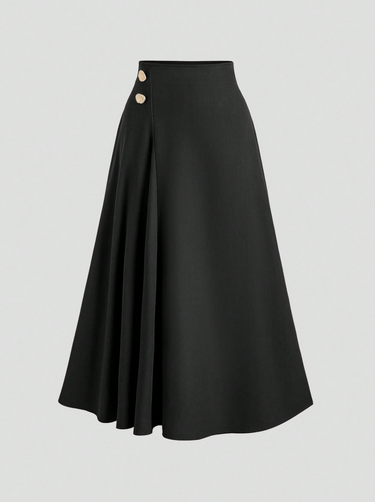 Parien High-End Commute Elegant A-Line Skirt