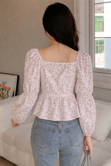 Parien Lantern Sleeve Shirt
