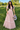 Parien Pink Soft Petals Lace Dress