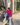 Parien Fuchsia Breeze Cropped Sweater