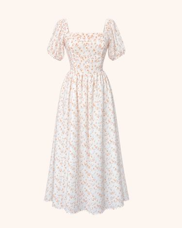 Parien Swiss Dot Ditsy Dress