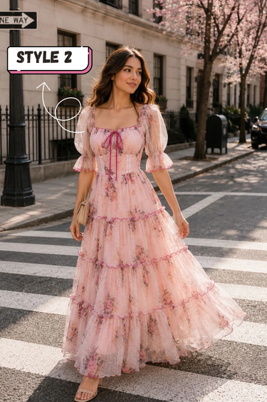 Rosabelle Tiered DayDream Bridgerton Dress