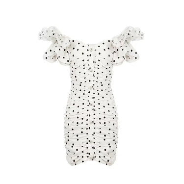 Slim-Fit Sheath Polka Dot Dress Party Dress( Clearance sale)