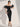 Off Shoulder Contrast Mesh Ruffle Trim Bodycon Dress(Clearance sale)