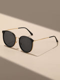 Vintage Round Frame Sunglasses