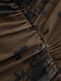Floral Print Hanky Hem Tee