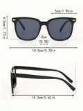 Framed Square Fashionable Glasses
