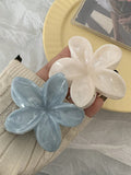 2pcs Gradient Floral Large Hair Clips