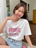 Letter Graphic Drop Shoulder Tee