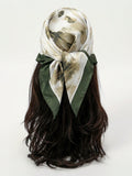 Green Ribbon Headband Scarf for Women