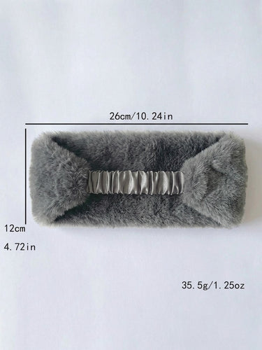 1pc Winter Faux Fur Headband