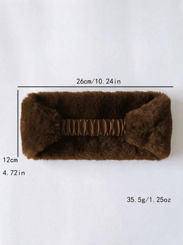1pc Winter Faux Fur Headband