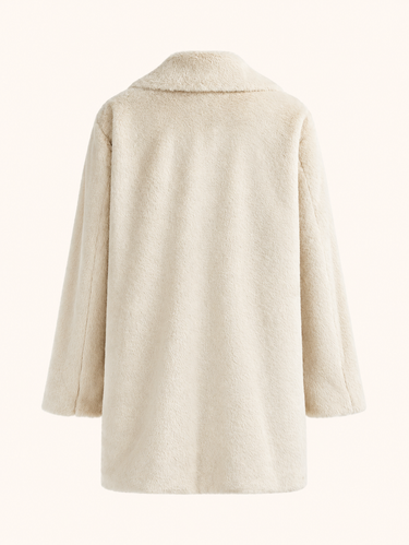 Parien Solid Faux Fur Jacket