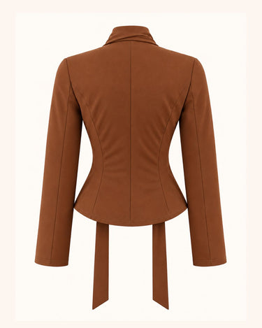 Parien Tailored Scarf Top