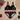 Lip print Lingerie Bra Set