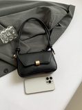 Black Versatile Casual Shoulder Crossbody Bag