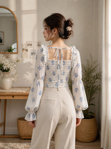Parien Bluebell Whisper Top