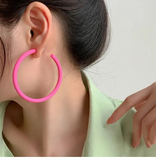 Parien Wide C Pearl Earings( Clearance sale