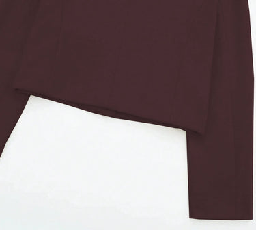 Chocolate Wool Old Money Style Jacket