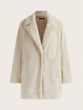 Parien Solid Faux Fur Jacket