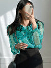 Parien Chiffon Floral Top(Clearance Sale)