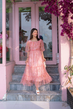 Parien Ever After Floral Dress