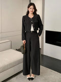 Long Sleeve Top And Pants Suit