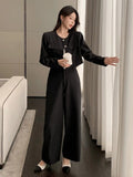 Long Sleeve Top And Pants Suit