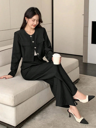 Long Sleeve Top And Pants Suit( CLEARANCE SALE)