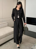 Long Sleeve Top And Pants Suit