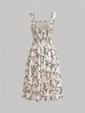 MOD Spring Break Floral Print Cami Long Dress