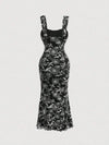 MOD Bodycon Wide-Strap Summer Dress