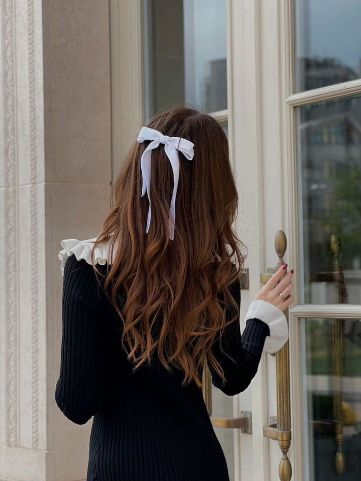 Old Monet Peter Pan Collar Ruffle Sleeve Elegant Sweater Dress