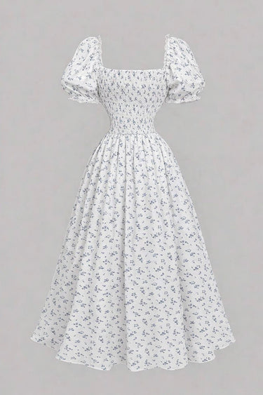 Parien Ditsy Floral Laced Dress