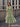 Parien Floral Tie Shoulder Lace Up Sage Dress