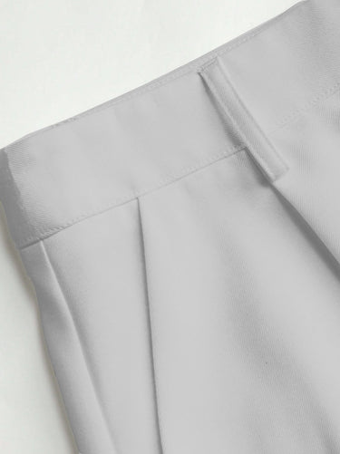 Parien Grey Draping Minimalist Pants