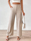 Parien High Waist Wide Leg Suit Pants