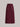 Parien Wine Corduroy A-Line Skirt