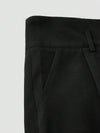 Parien Black High Waisted Belted Dress Pants