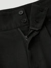 Parien Black High Waisted Belted Dress Pants