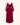 Parien Burgundy Waterfall Cottagecore Gown